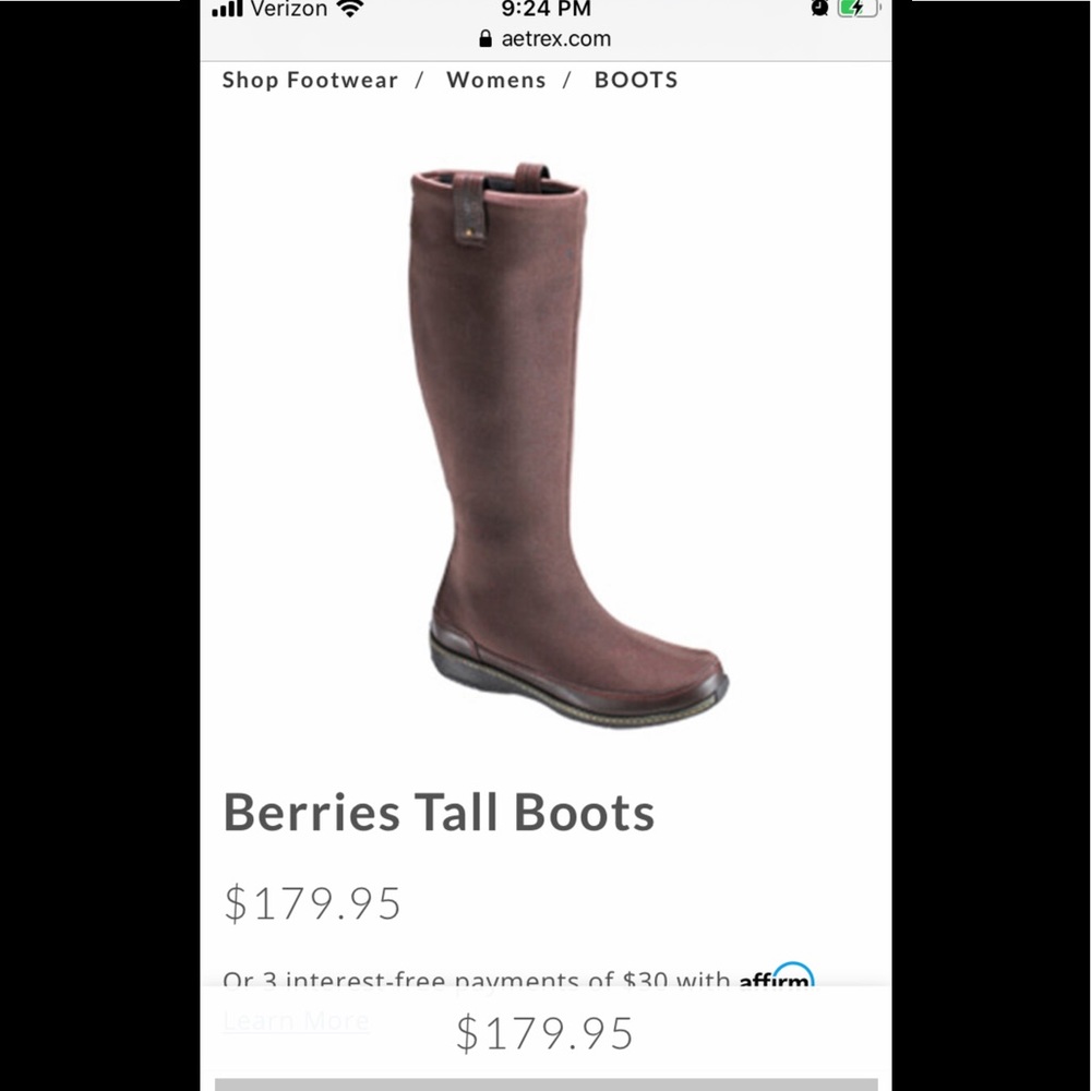 ✨ Aetrex Tall Boots